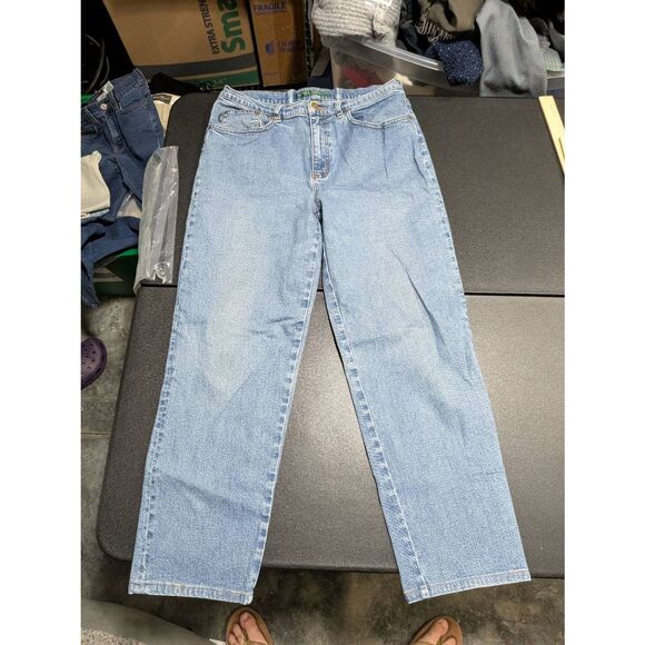 Vintage Ralph Lauren Women's Blue Jeans 2P - Picture 2 of 7